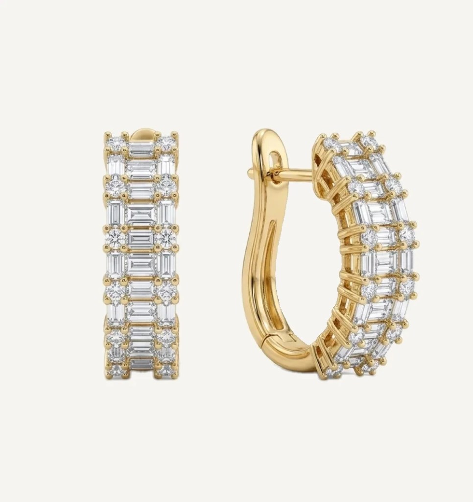 Moria Hoops - Yellow Gold