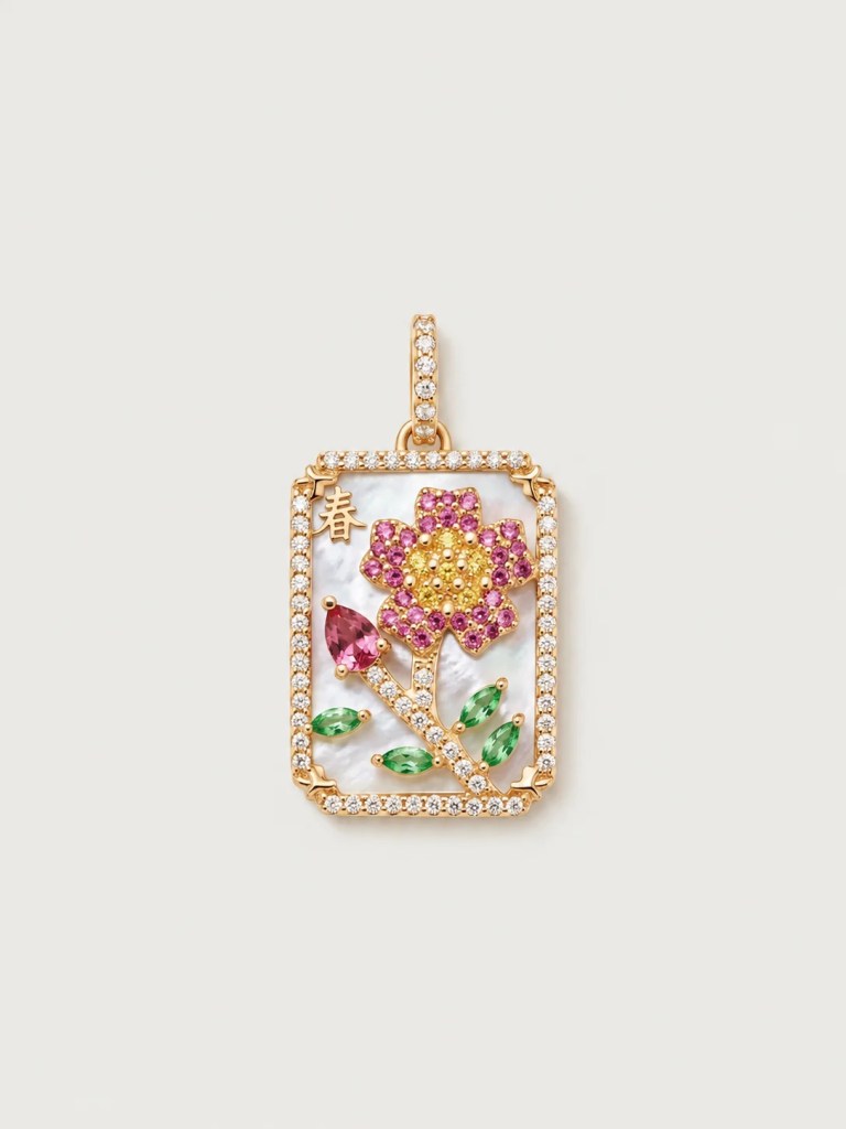 The Flower Pendant by Maison Kastel